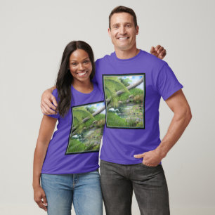 Egret on Pond T - Shirt