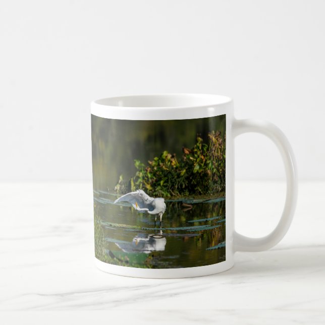 Egret Wing Exam Coffee Tasse (Rechts)