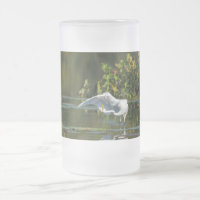 Egret Wing Exam Mattiert Glass Beer Tasse