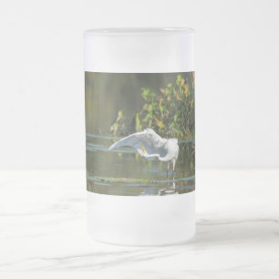 Egret Wing Exam Mattiert Glass Beer Tasse