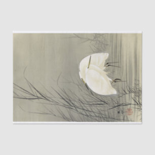 Egrets in Sumpf von Ohara Koson Seidenpapier
