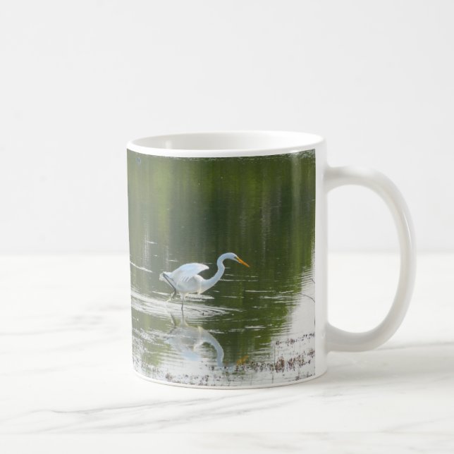 Egrets Pair Tasse (Rechts)