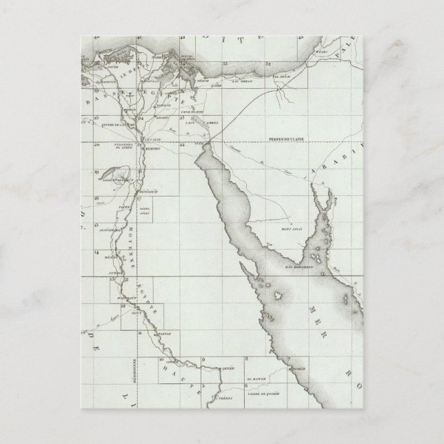 Egyopt und Palästina Postkarte (Vorderseite)