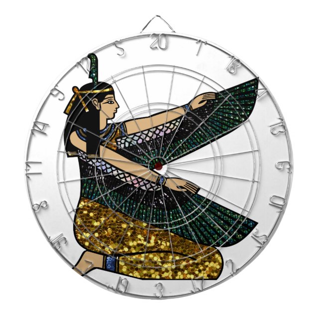 egypische Göttin Dartscheibe (vorne)