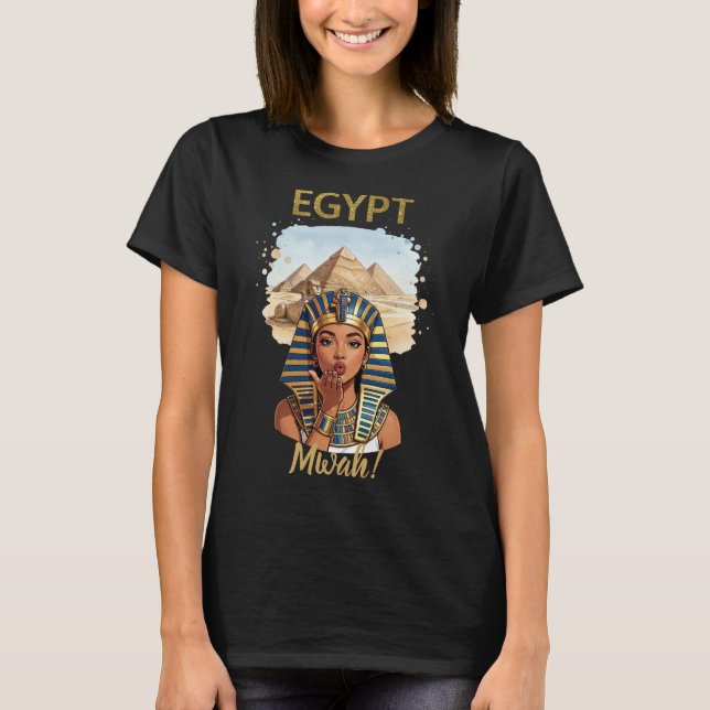 Egypt Air Kuss T-Shirt (Vorderseite)