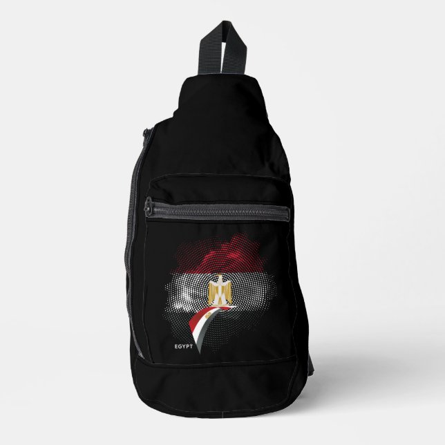 Egypt flag crossbody bag (Vorderseite)