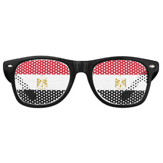 Egypt flag Party Sunglasses Partybrille