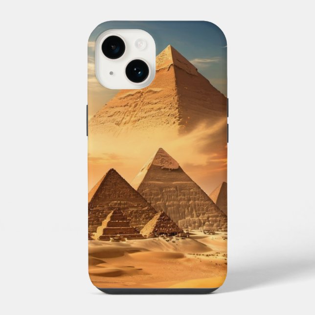 Egypt Pyramid Unique Style  iPhone Hülle (Rückseite)
