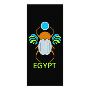 EGYPT rack card - customize Werbekarte