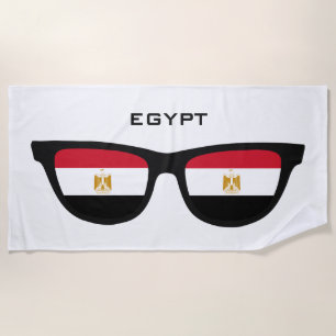 EGYPT Shades benutzerdefinierte Text Strand Handtu Strandtuch