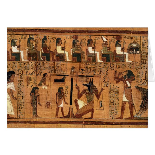 Egyptian books of the dead. (Vorderseite (Horizontal))