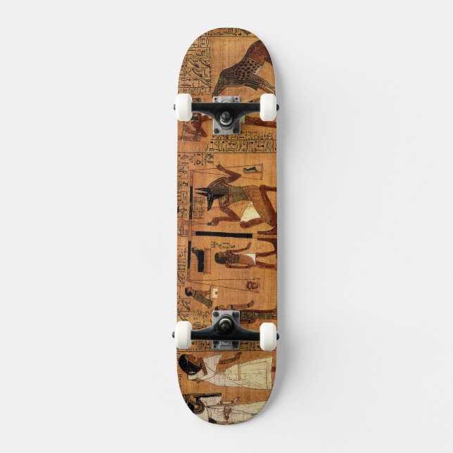 Egyptian books of the dead. skateboard (Vorderseite)