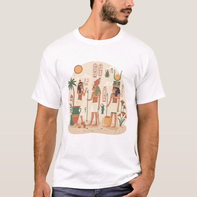 Egyptian mythology T-Shirt (Vorderseite)