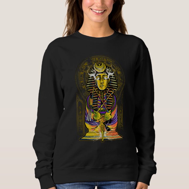 Egyptian Pharao Pyramid Grave Sweatshirt (Vorderseite)