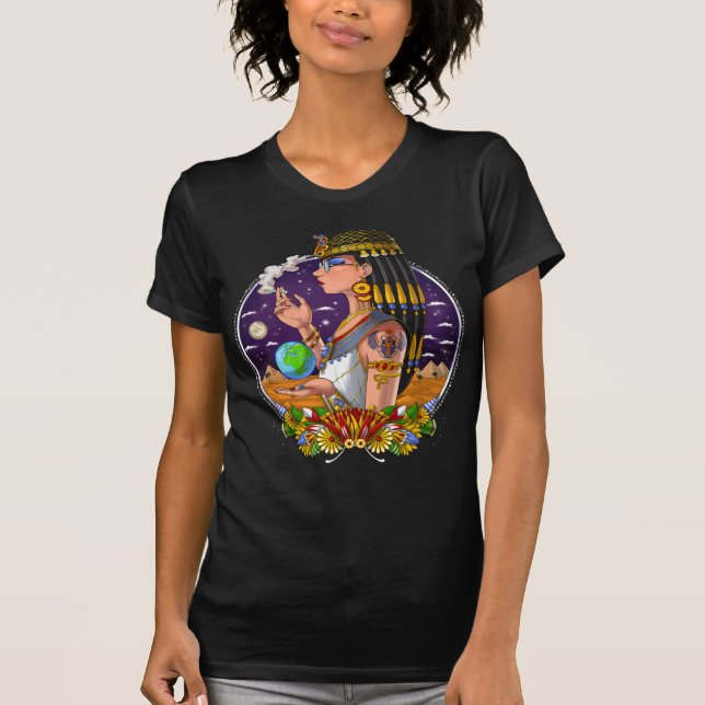 Egyptian Queen Cleopatra T-Shirt (Vorderseite)