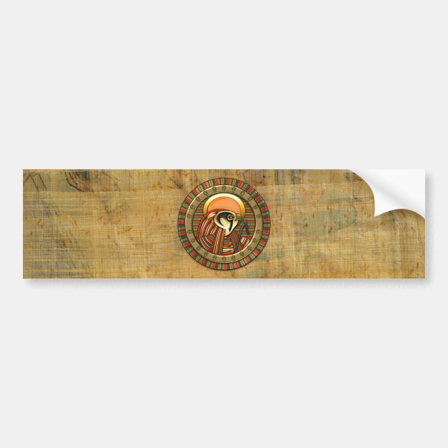 Egyptian Sun God Ra Autoaufkleber (Vorne)