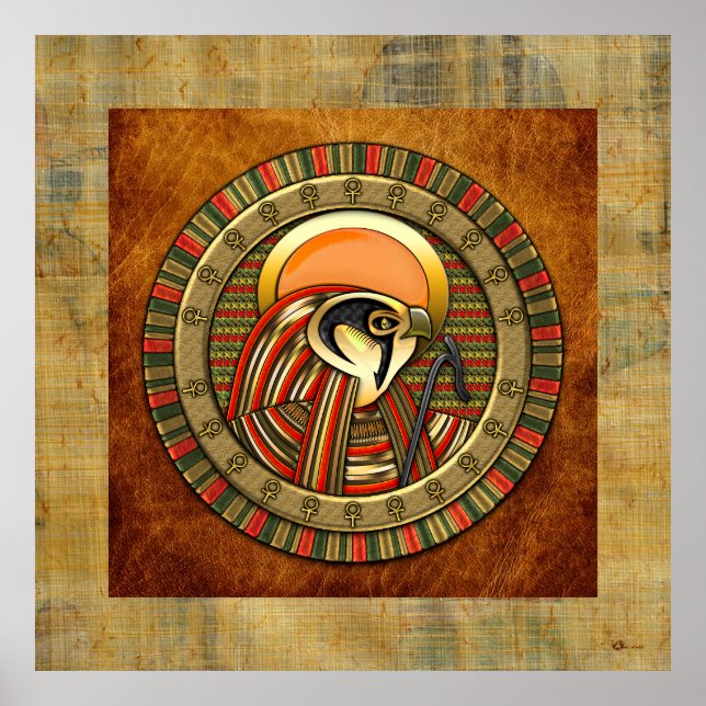 Egyptian Sun God Ra Poster (Vorne)