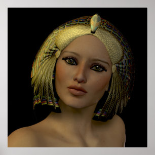 Egyptian Woman 01 Print Poster