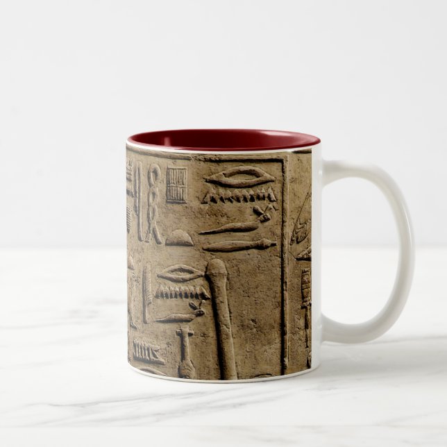 EGYPTISCHE Hilfsgegenstände Zweifarbige Tasse (Rechts)