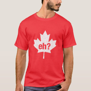 Eh Lustiger Kanadischer Vintage Maple Leaf Kanada T-Shirt
