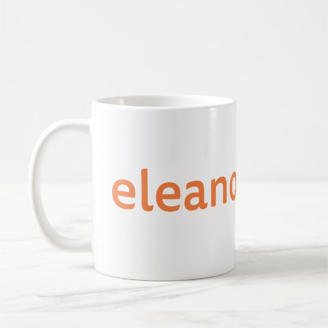 EH Tasse orange (Links)