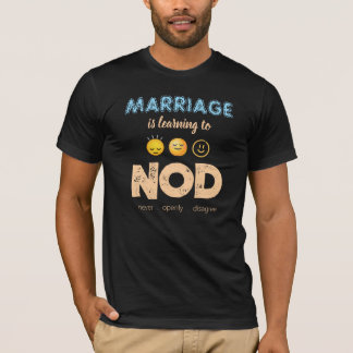 Ehe bedeutet, komisch zu nicken Ehemann T-Shirt