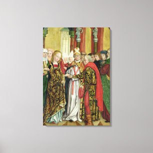 Ehe der Jungfrau, aus dem Dom Altar, 1499 Leinwanddruck