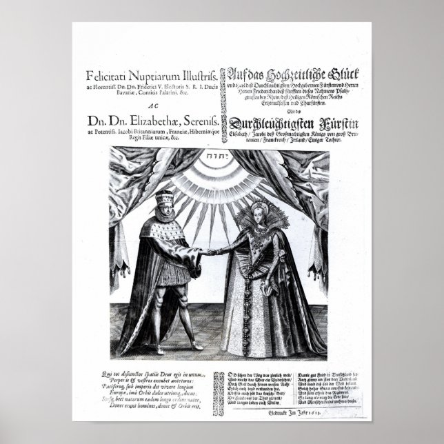 Ehe der Prinzessin Elizabeth Poster (Vorne)