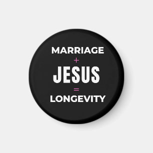 Ehe + Jesus = Langlebigkeit Magnet