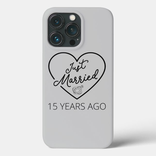 Ehe vor 15 Jahren III Case-Mate iPhone Hülle (Rückseite)
