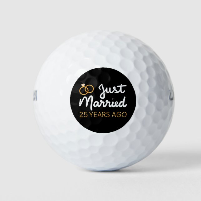 Ehe vor 25 Jahren IV Golfball (Vorderseite)