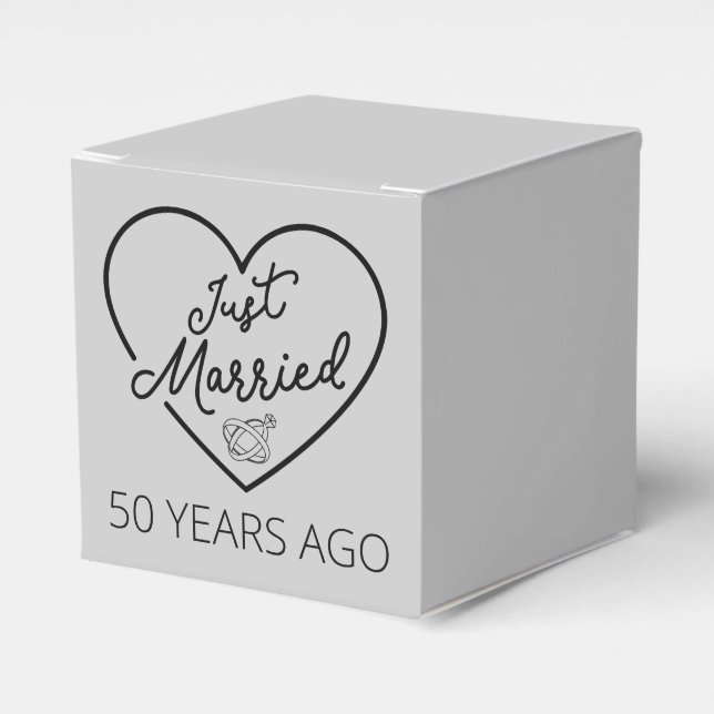 Ehe vor 50 Jahren III Geschenkschachtel (Vorderseite)
