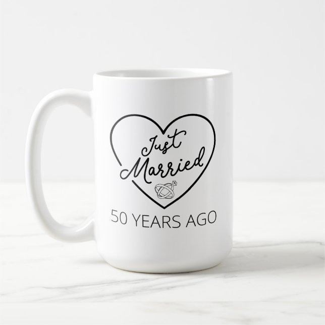 Ehe vor 50 Jahren III Kaffeetasse (Links)