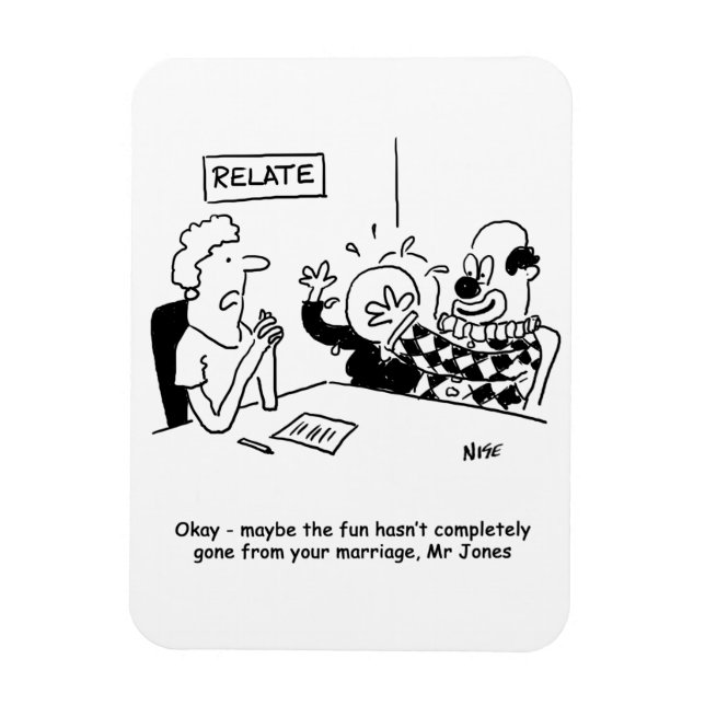 Eheberatung. Spaß nicht ganz weg Magnet (Vertikal)