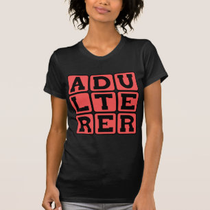 Ehebrecher, Scharlakacharakter T-Shirt