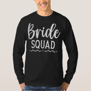 Ehebride Squad Brautparty Wedding Bride P T-Shirt