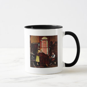 Ehefähigkeitszeugnis durch Norman Rockwell Tasse