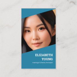 Ehefamilienbeziehungen Coach Foto und QR Visitenkarte