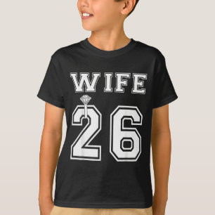 Ehefrau 2026 Ehemann passende Verlobungsfeier T-Shirt