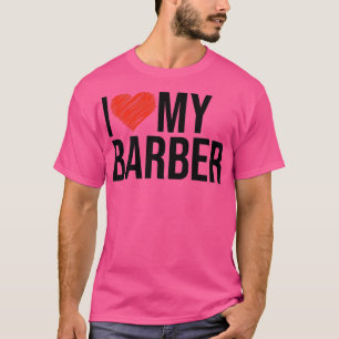 Ehefrau Barber Geschenke für sie T-Shirt