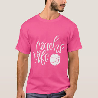Ehefrau Basketball-Shirts von Womens Coach T-Shirt