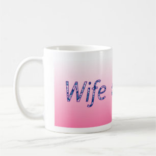 Ehefrau bei der Arbeit Tasse