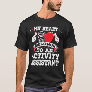 Ehefrau Bf Gf Boyfriend des Aktivitätsassistenten T-Shirt