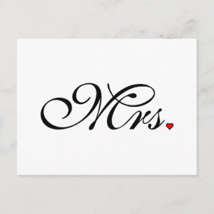 Ehefrau Bride Seine neuen Wünsche Postkarte