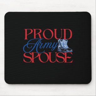 Ehefrau der Armee - U.S. Ehefrau der Armee Ehemann Mousepad