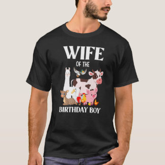 Ehefrau der Geburtstagskinder der Jungtiere T-Shirt