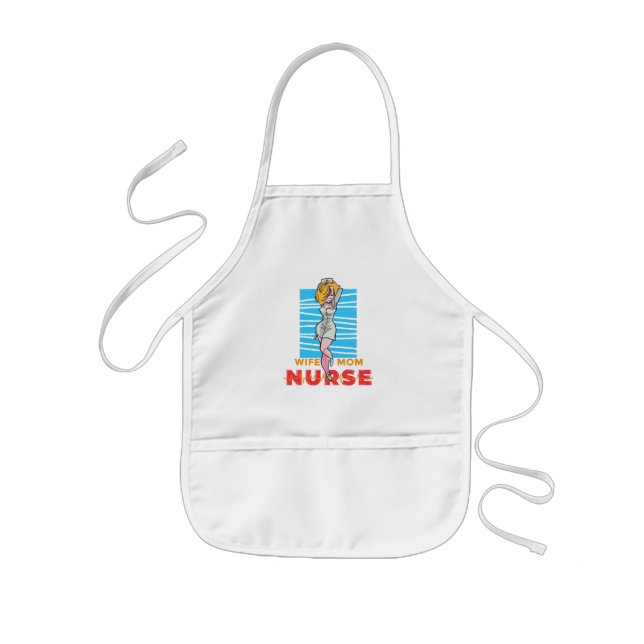 Ehefrau der Krankenversicherung Mama Kinderschürze (Vorne)