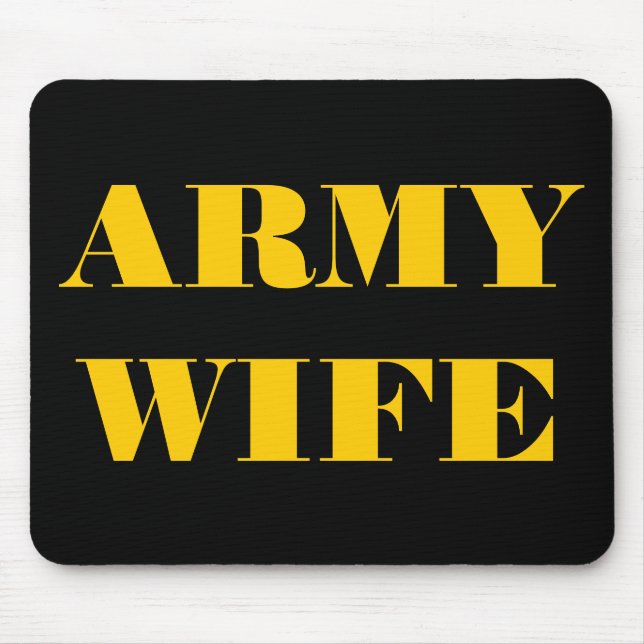 Ehefrau der Mousepad-Armee Mousepad (Vorne)