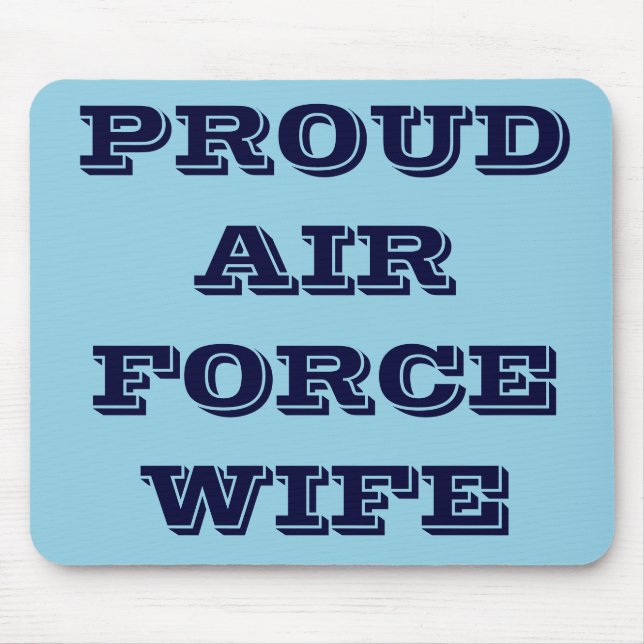 Ehefrau der Mousepad-Luftwaffe Mousepad (Vorne)