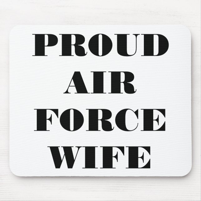 Ehefrau der Mousepad-Luftwaffe Mousepad (Vorne)